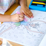 Jumbo Coloring Pad - Princess & Fairy G5