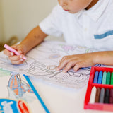 Jumbo Coloring Pad - Vehicles P6