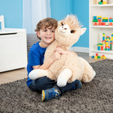 Jumbo Llama Stuffed Plush Animal D1