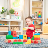 Jumbo Wooden Stacking Train – Classic X1