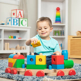 Jumbo Wooden Stacking Train – Classic X1
