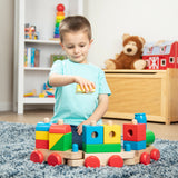 Jumbo Wooden Stacking Train – Classic X1
