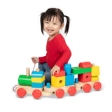 Jumbo Wooden Stacking Train – Classic X1