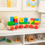 Jumbo Wooden Stacking Train – Classic X1