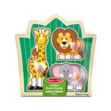 Jungle Friends Jumbo Knob Puzzle - 3 Pieces I7