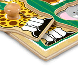 Jungle Friends Jumbo Knob Puzzle - 3 Pieces K6