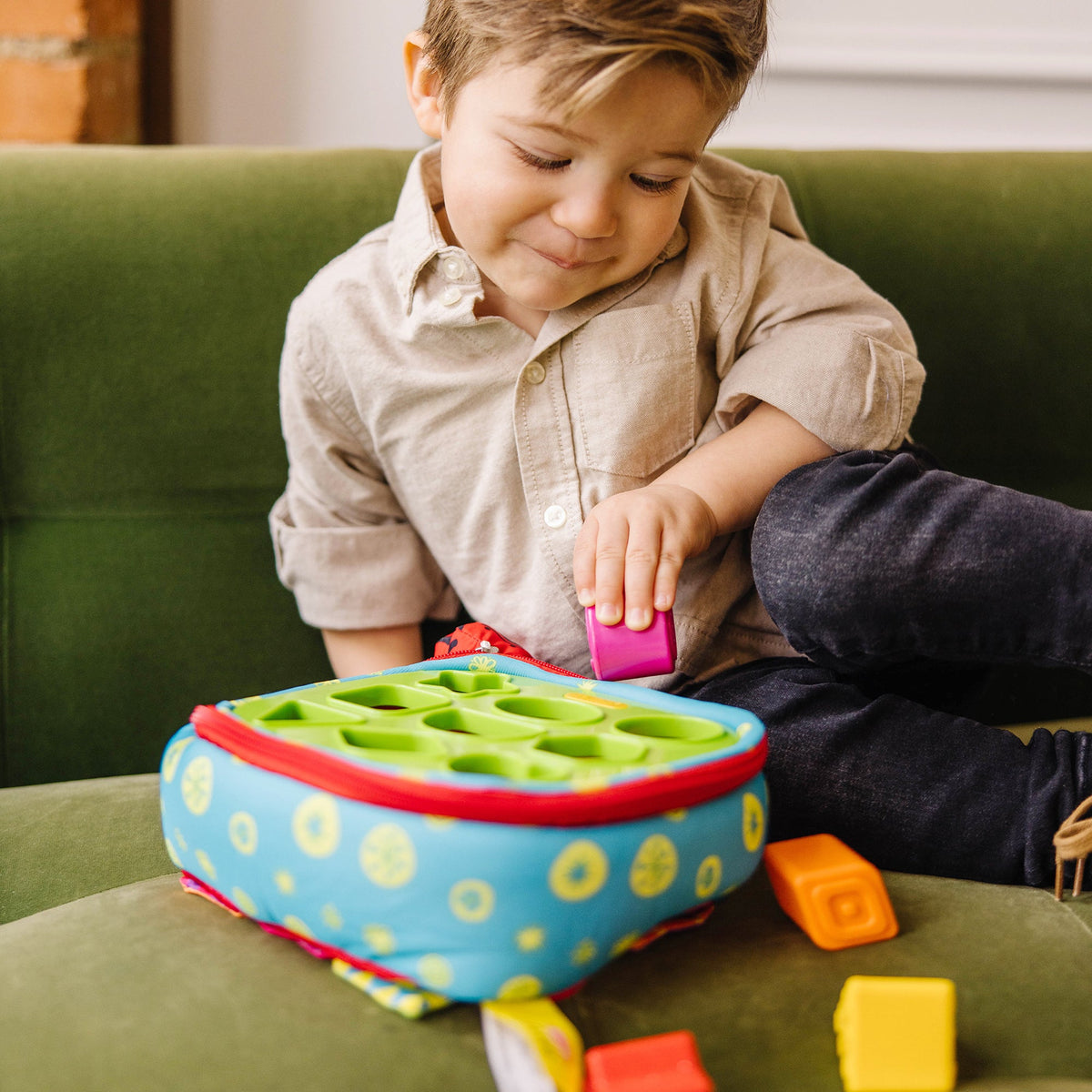 K's Kids Take-Along Shape Sorter R7