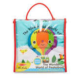 K’s Kids Soft Activity Book - The Wonderful World of Peekaboo! X2