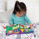 K’s Kids Soft Activity Book - The Wonderful World of Peekaboo! X2