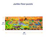 Land of Dinosaurs Floor Puzzle - 48 Pieces W7