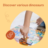 Land of Dinosaurs Floor Puzzle - 48 Pieces W7