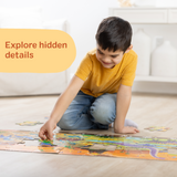 Land of Dinosaurs Floor Puzzle - 48 Pieces W7