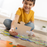 Land of Dinosaurs Floor Puzzle - 48 Pieces W7