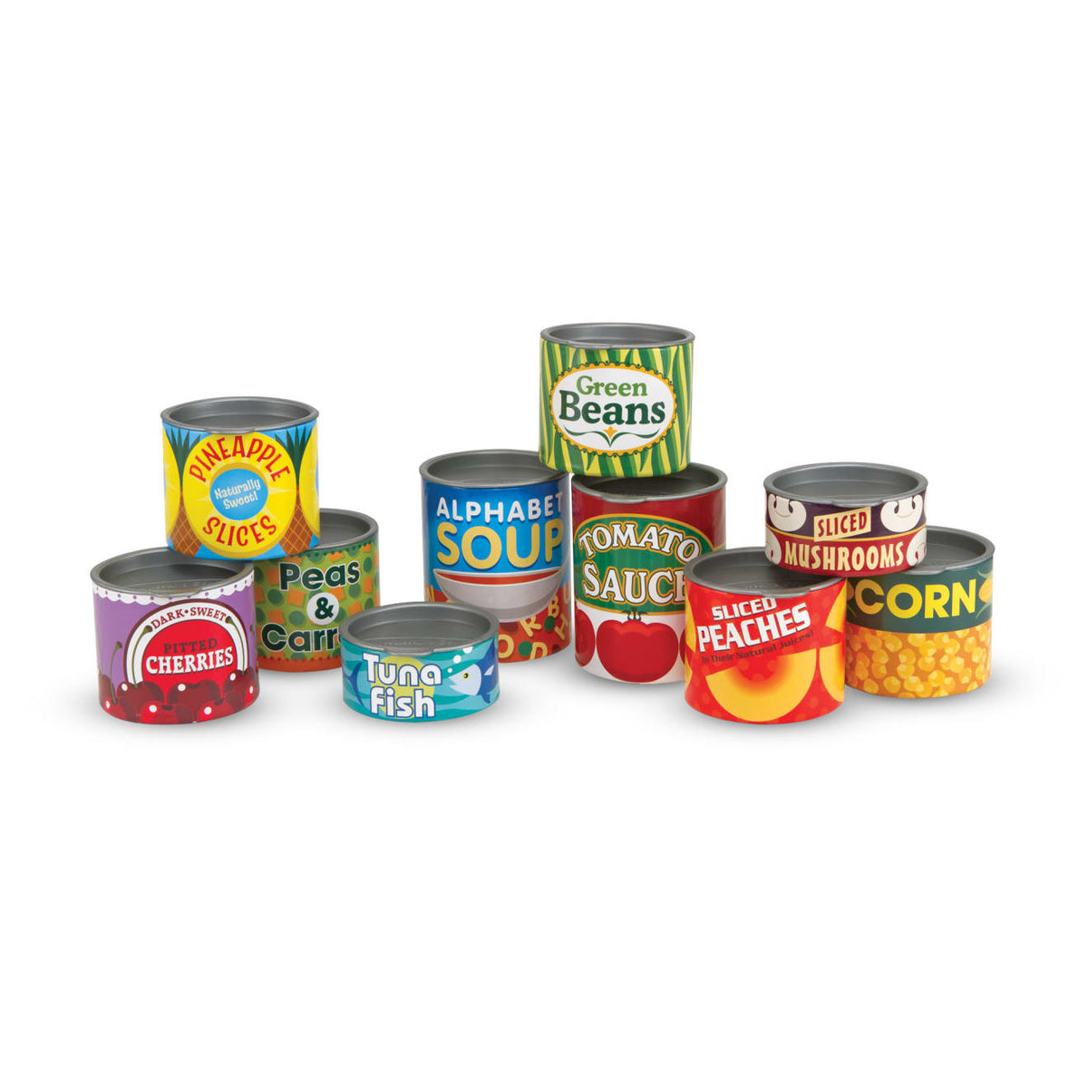 Let's Play House! Grocery Cans X4