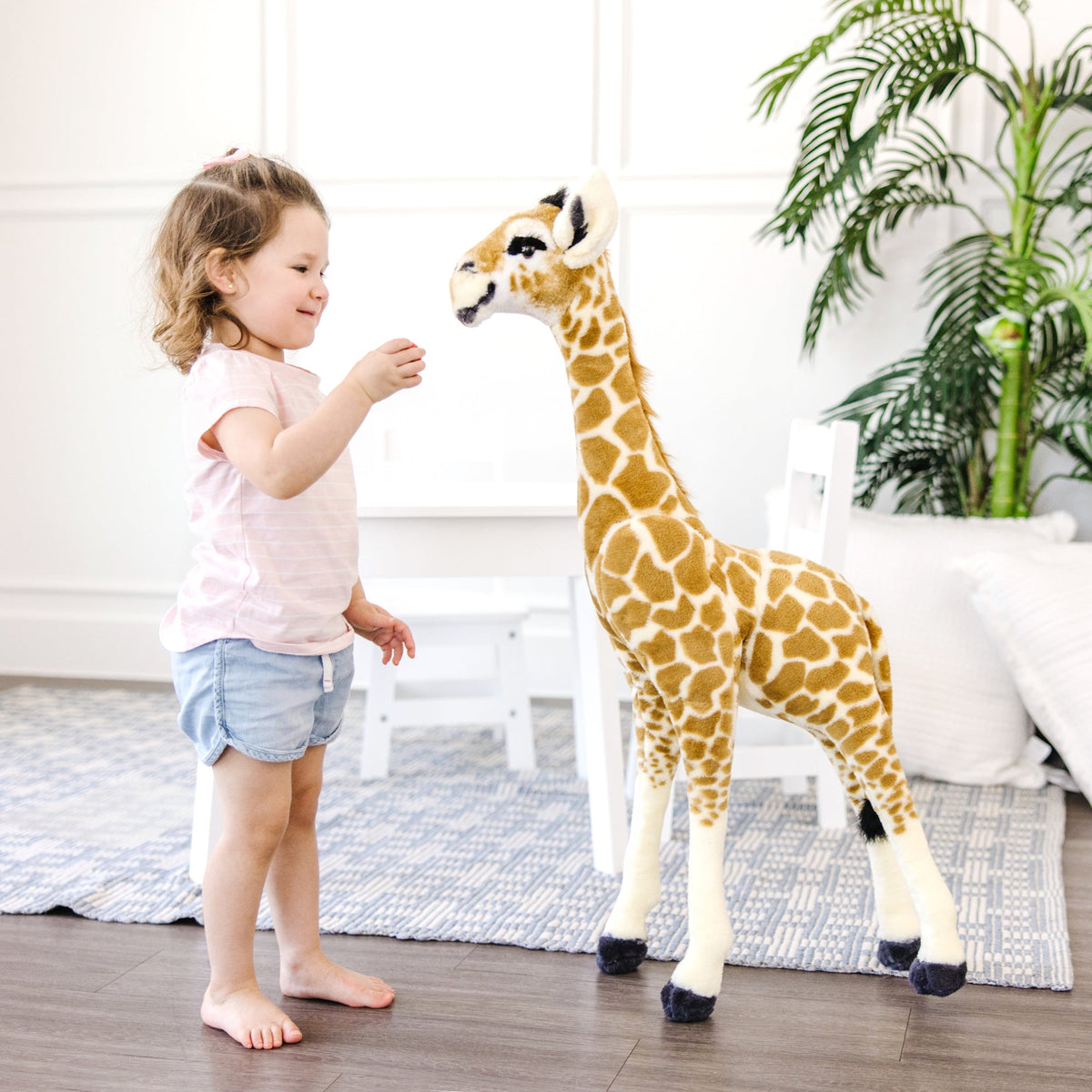 Lifelike Plush Baby Giraffe H6