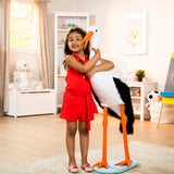 Lifelike Plush Stork X2