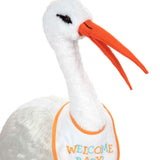 Lifelike Plush Stork X2