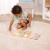 Lift & See Numbers Peg Puzzle - 10 Pieces F2