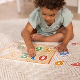 Lift & See Numbers Peg Puzzle - 10 Pieces F2