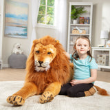 Lion Lifelike Plush Stuffed Animal E1