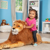 Lion Lifelike Plush Stuffed Animal E1