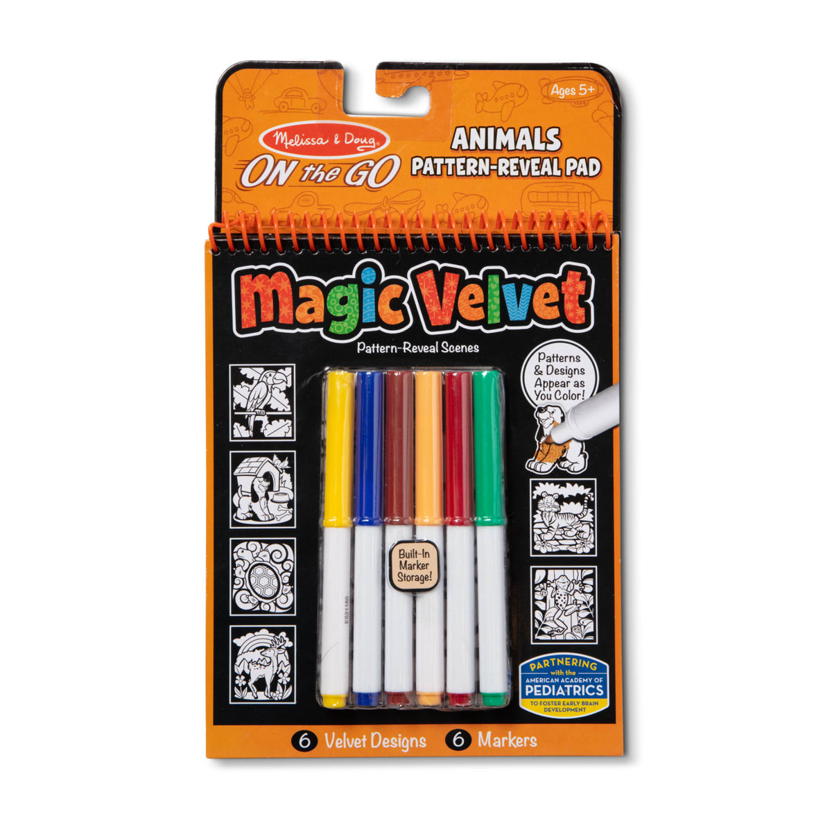 Magic Velvet Animal Scenes - On the Go Travel Activity Z7