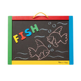 Magnetic Chalkboard & Dry-Erase Board (Uppercase) X0