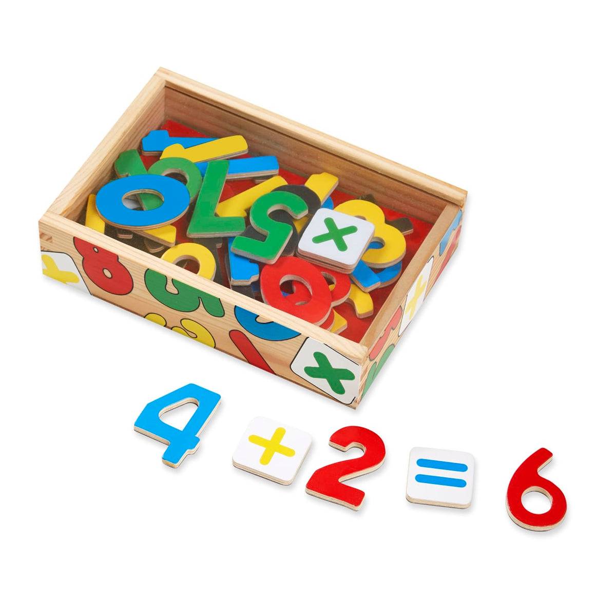 Magnetic Wooden Numbers A1