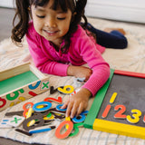Magnetic Wooden Numbers A1