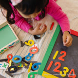Magnetic Wooden Numbers A1
