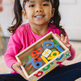 Magnetic Wooden Numbers A1