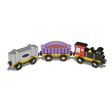 Magnetic Wooden Train Cars H9