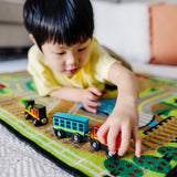 Magnetic Wooden Train Cars H9