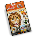 Make-a-Face – Safari Reusable Sticker Pad – On the Go Travel Activity T8