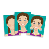 Make-a-Face Sticker Pad - Fashion Faces F9