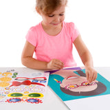 Make-a-Face Sticker Pad - Fashion Faces F9