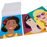 Make-a-Face Sticker Pad - Fashion Faces F9