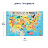 Map Floor Puzzle - 51 Pieces R8
