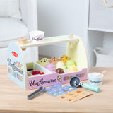 Melissa & Doug x Van Leeuwen Wooden Ice Cream Counter W7