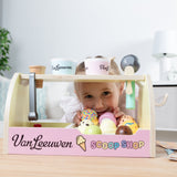 Melissa & Doug x Van Leeuwen Wooden Ice Cream Counter W7