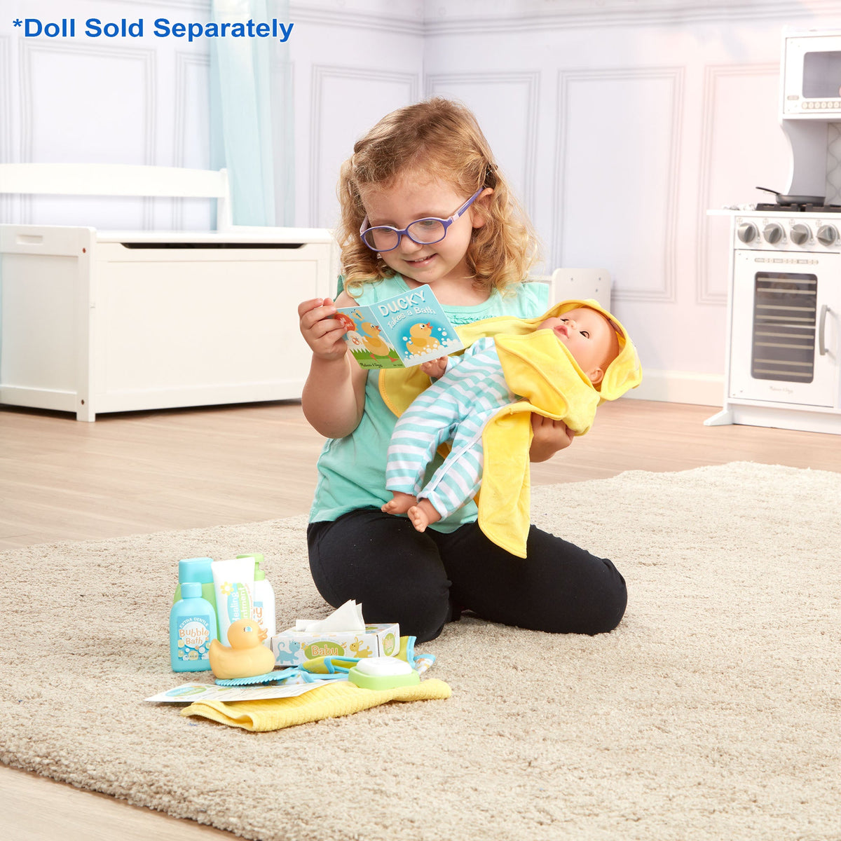 Mine to Love Changing & Bathtime Play Set D8