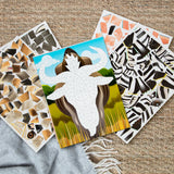 Mosaic Sticker Pad - Safari N4
