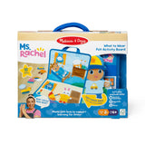 Ms. Rachel™ What to Wear Felt Activity Board G7