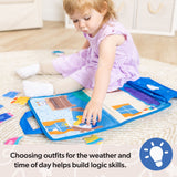 Ms. Rachel™ What to Wear Felt Activity Board G7