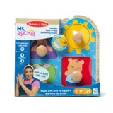 Ms. Rachel™ Wooden Peek-a-Boo Jumbo Peg Puzzle – 4 Pieces L7