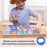 Ms. Rachel™  Wooden Phonics Alphabet Sound Puzzle - 26 Pieces R0