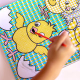 My First Paint With Water Kids' Art Pad With Paintbrush - Cheerleaders, Flowers, Fairies, and More E4