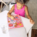 My First Paint With Water Kids' Art Pad With Paintbrush - Cheerleaders, Flowers, Fairies, and More I4