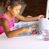 My First Paint With Water Kids' Art Pad With Paintbrush - Cheerleaders, Flowers, Fairies, and More I4