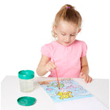 My First Paint With Water Kids' Art Pad With Paintbrush - Cheerleaders, Flowers, Fairies, and More I4